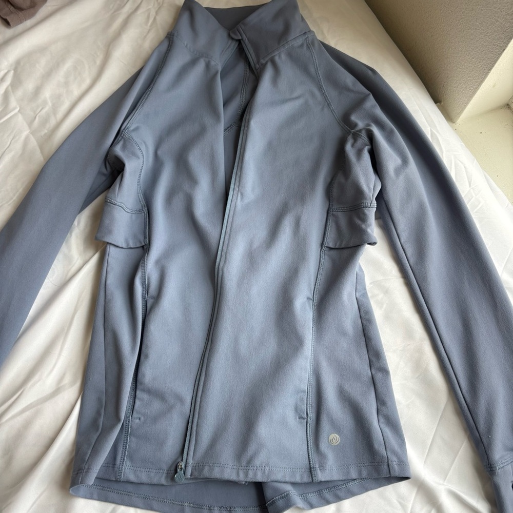 Apana Light Blue Athletic Jacket